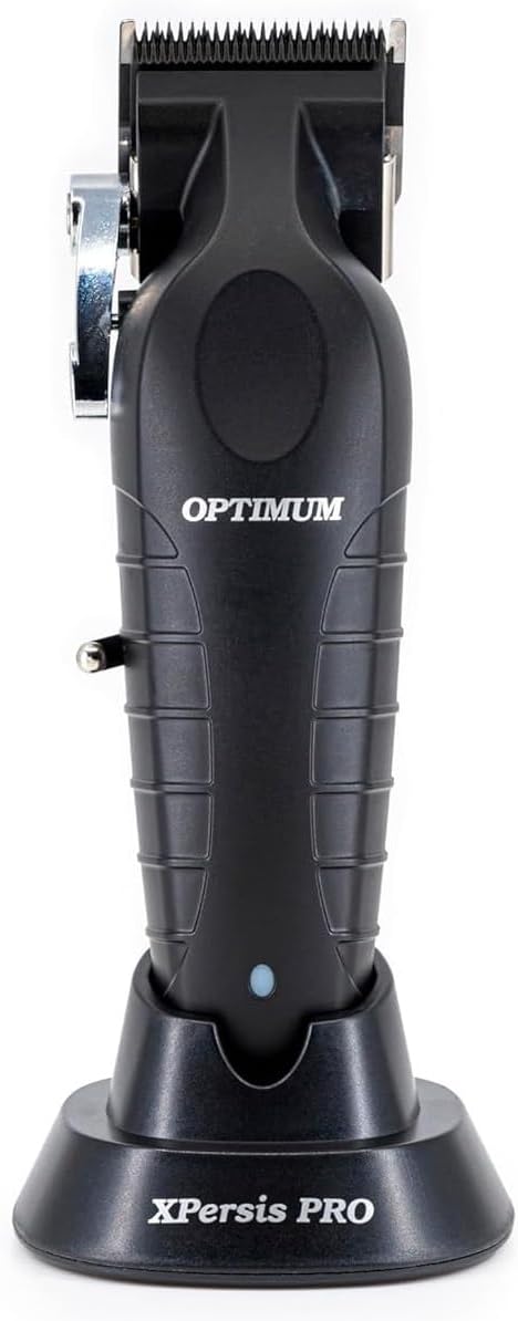 XPERSIS PRO Optimum Barber Cordless Hair Clipper DLC Taper Blade with Charging Stand