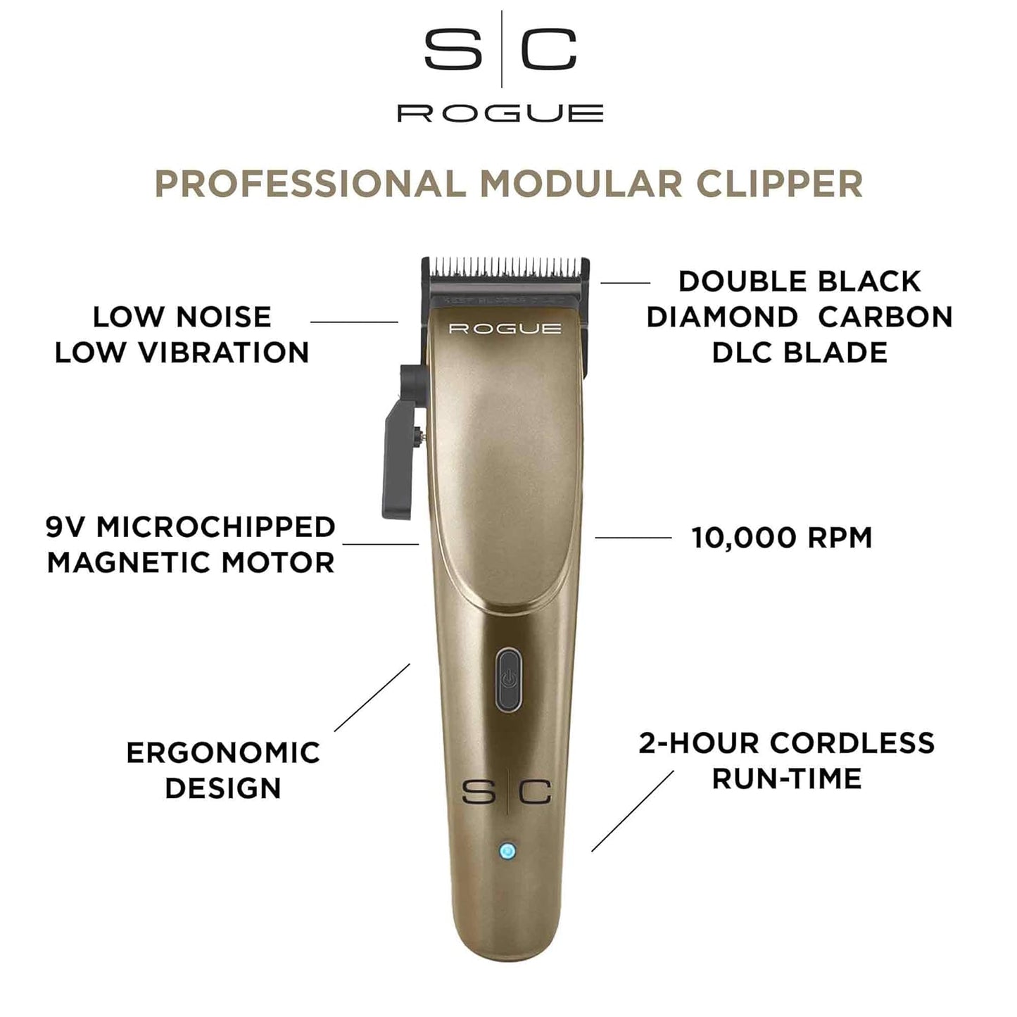 S|C Rogue Cordless Clipper