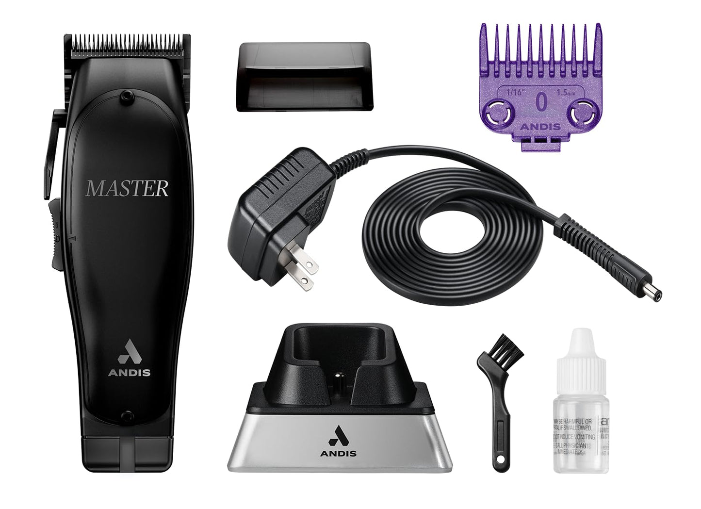 Andis Master Cordless Clipper Black