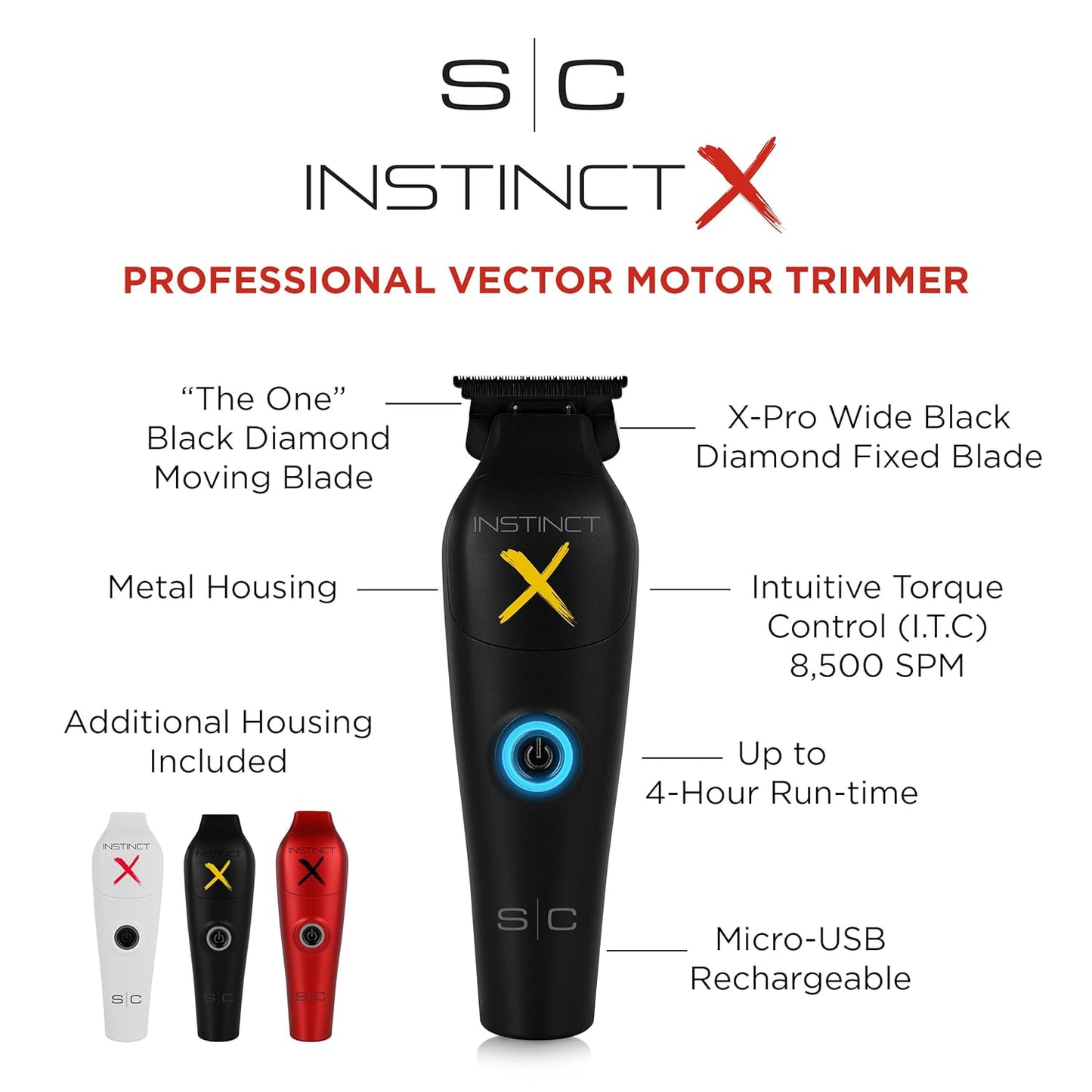 S|C Instinct X Cordless Trimmer