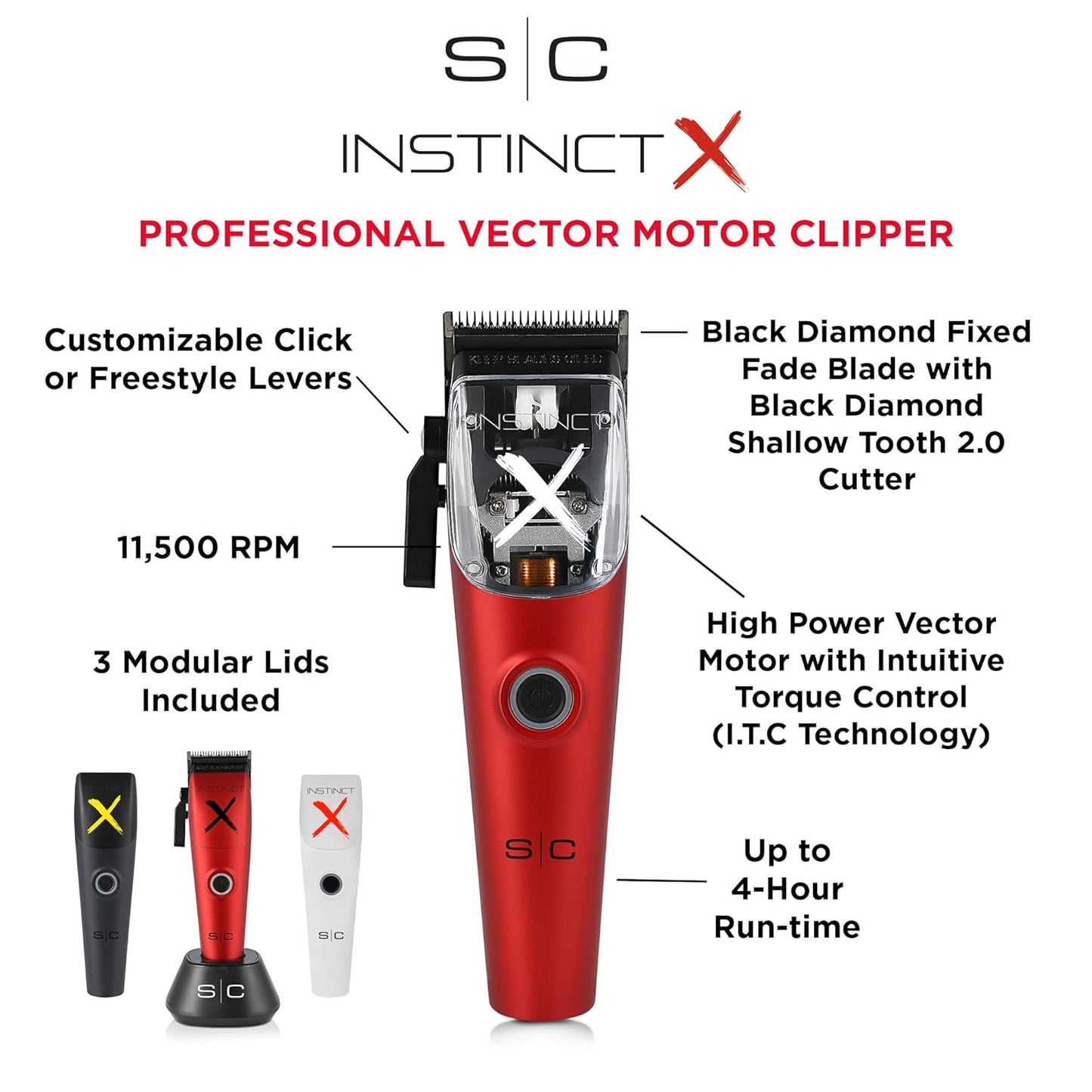 S|C Instinct X Cordless Clipper