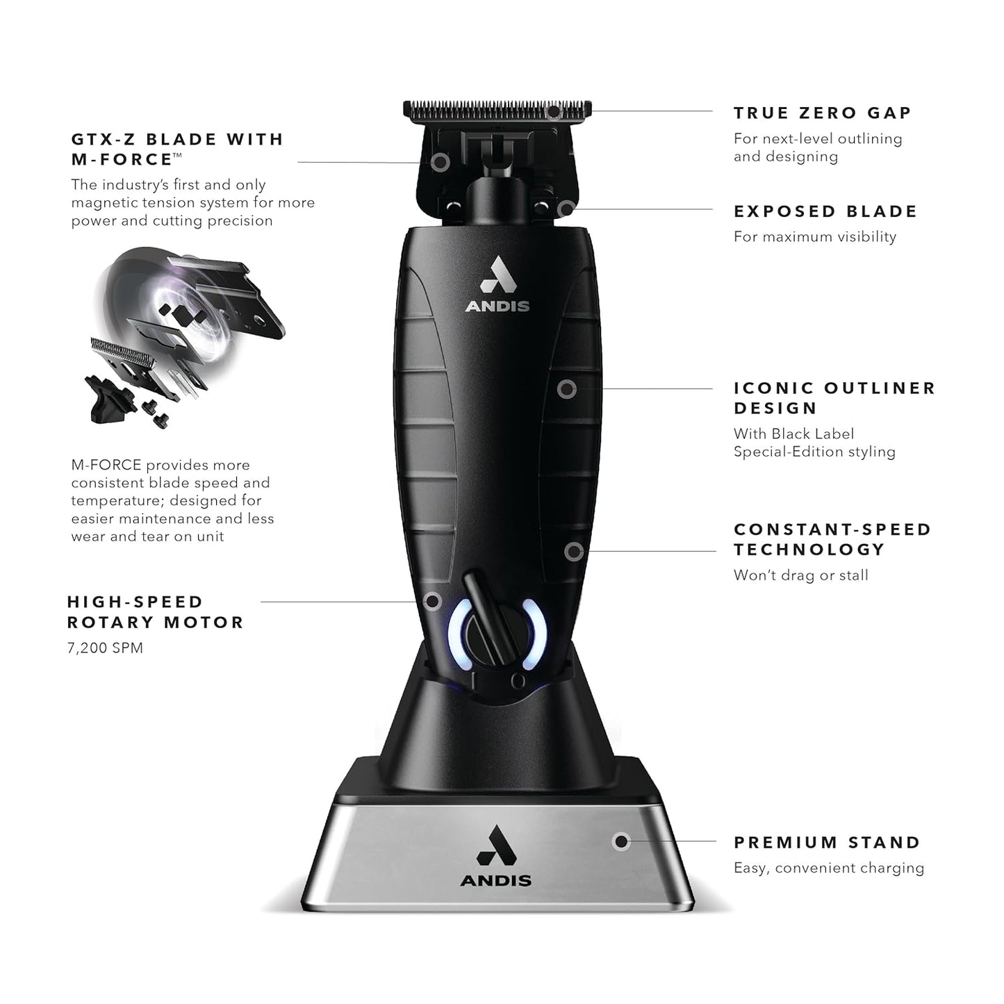 Andis  GTX-EXO Special Edition M-Force Cordless Trimmer