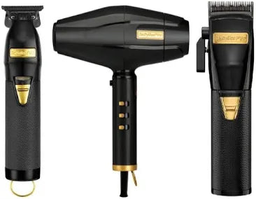 Babyliss FX Hair Clipper, Trimmer And Dryer Black