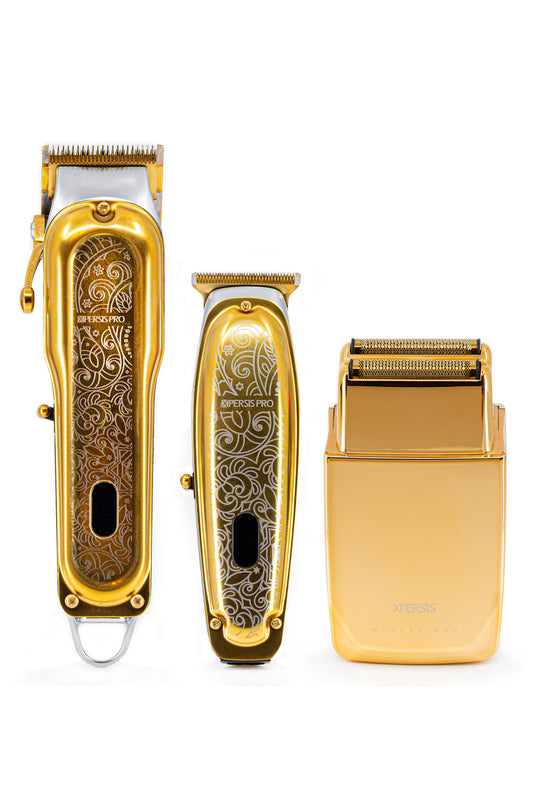 XPERSIS PRO Gold Barber Combo & Foil Shaver