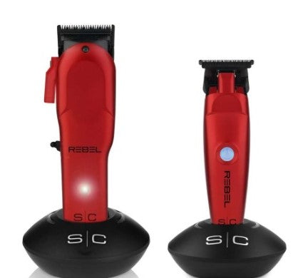 S|C Rebel Super Torque Modular Profesional Cordless Hair Clipper And Trimmer Combo Set