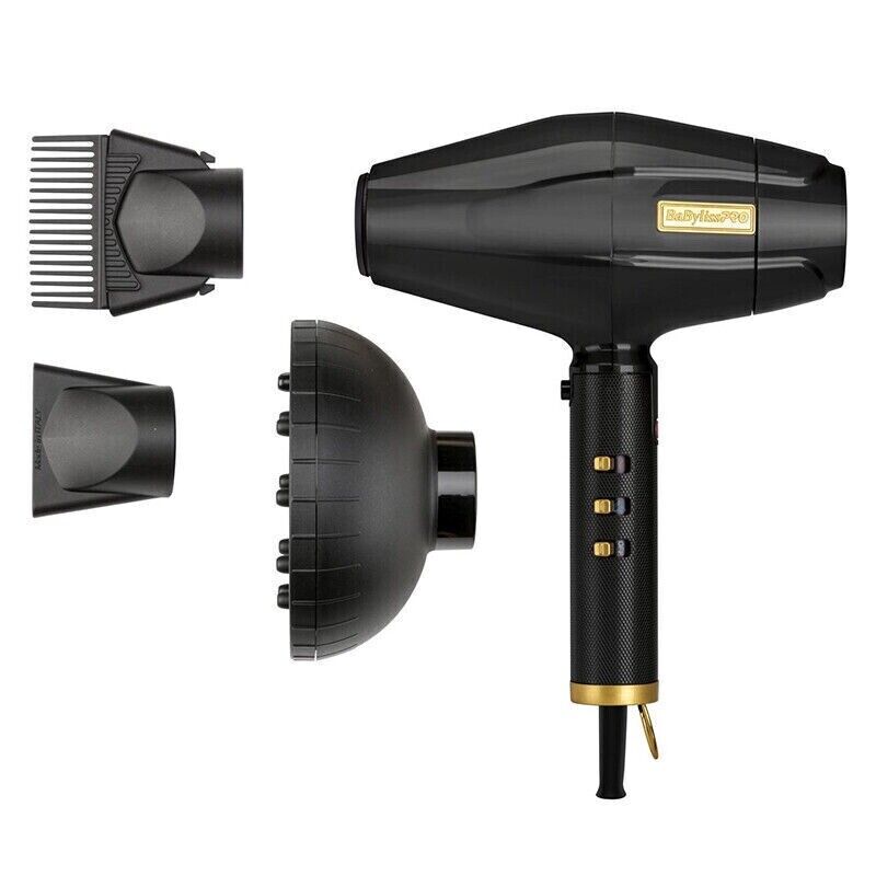 BaByliss PRO Black FX High Performance Turbo Hair Dryer