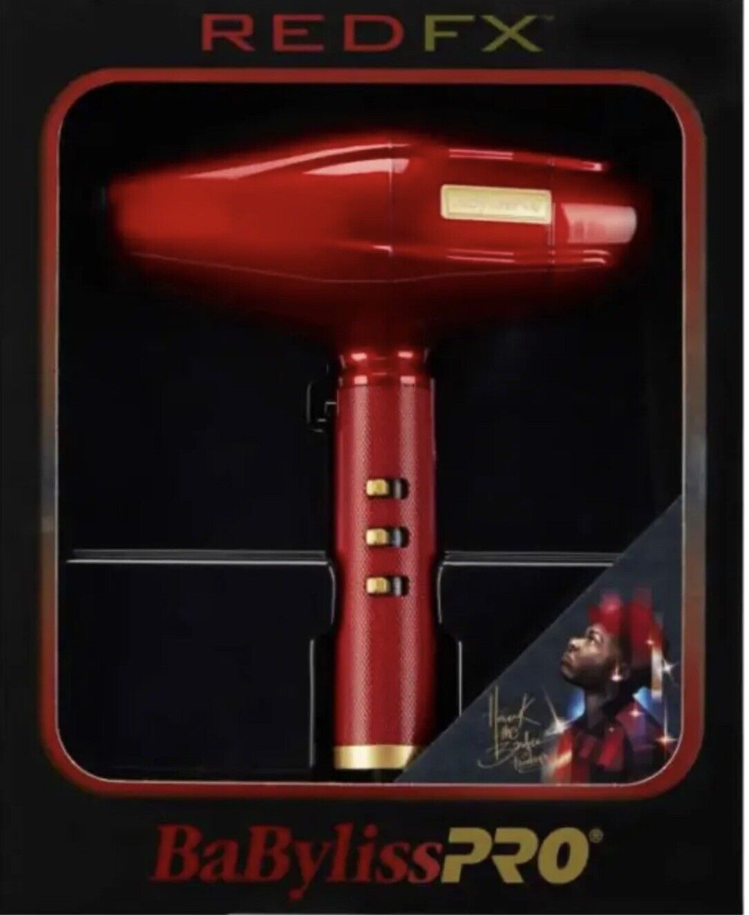 BaByliss PRO Red FX High Performance Turbo Hair Dryer