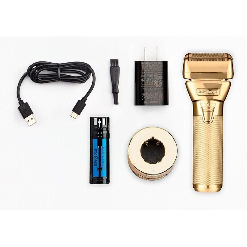 BaByliss PRO FXONE Double Foil Shaver Gold