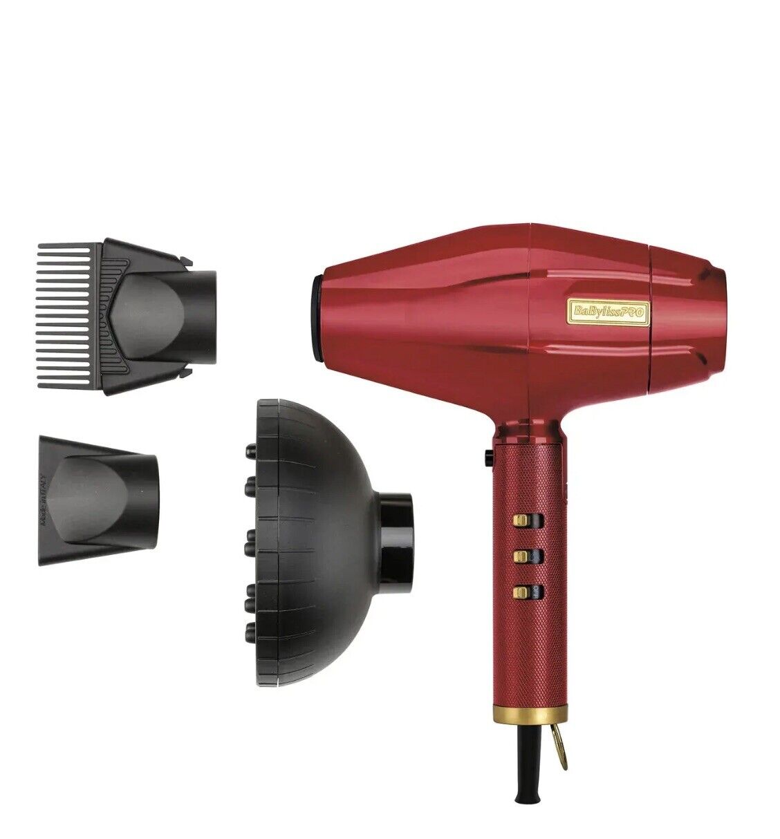 BaByliss PRO Red FX High Performance Turbo Hair Dryer