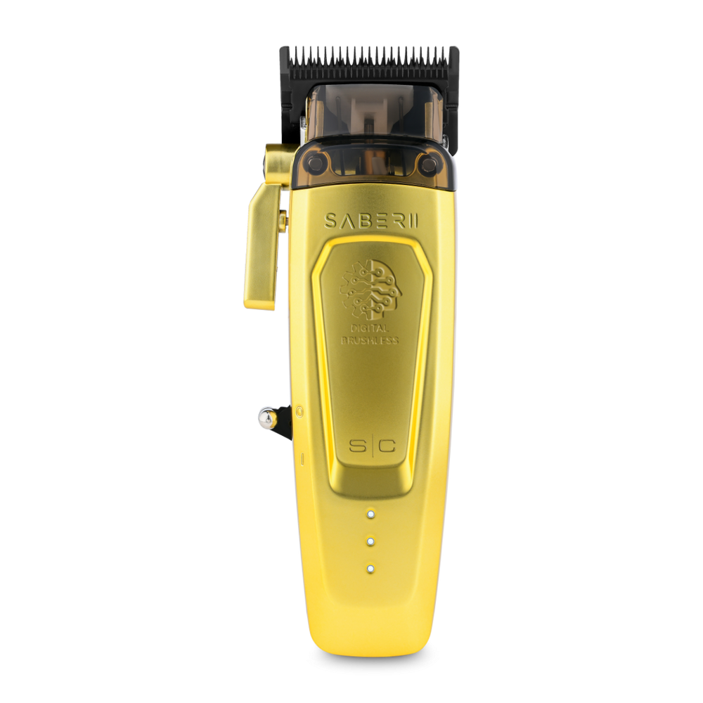 S|C Saber II Metal Cordless Clipper Gold