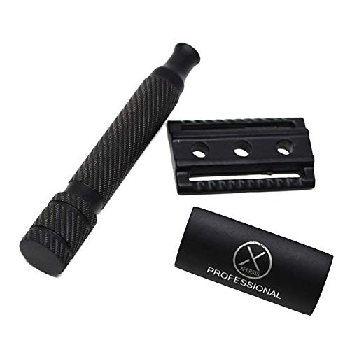 XPERSIS PRO Safety Razor Matte Black Plus Blade