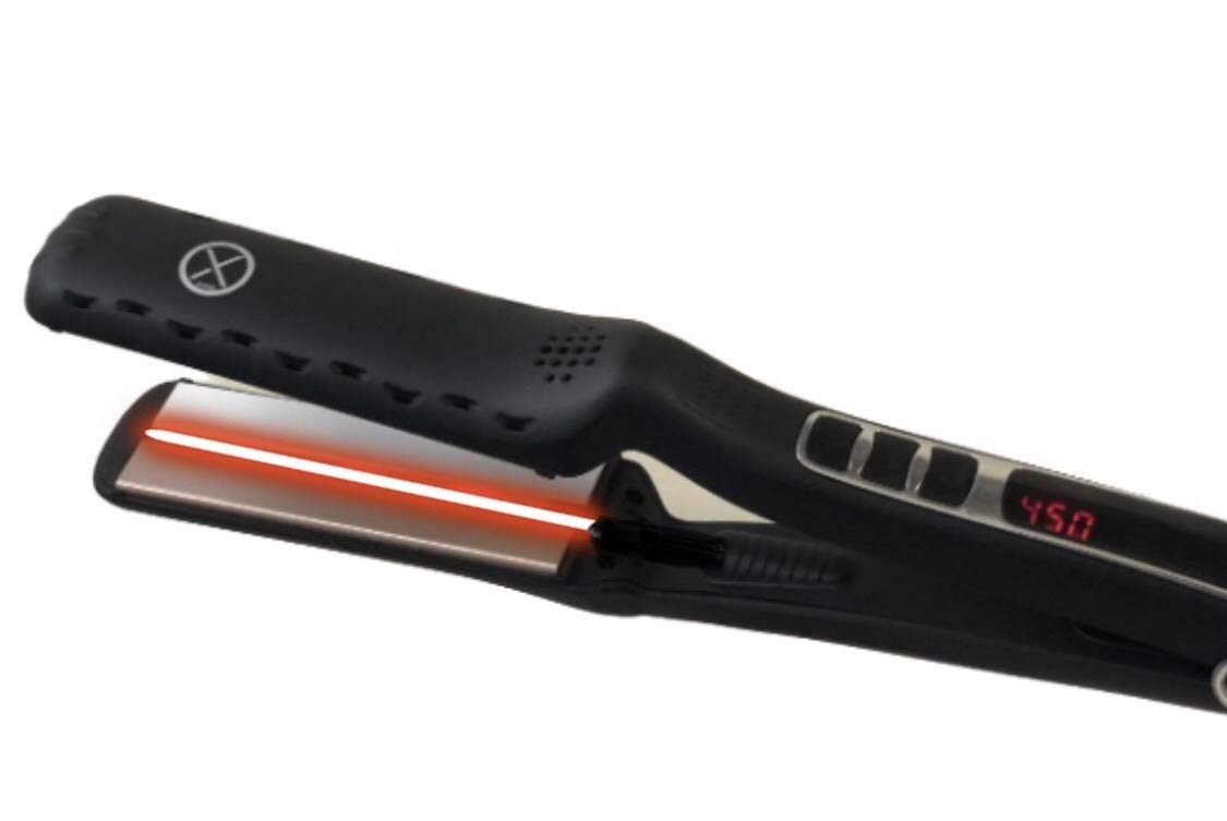 XPERSIS PRO 1.5" Black Ultra Infrared Flat Iron