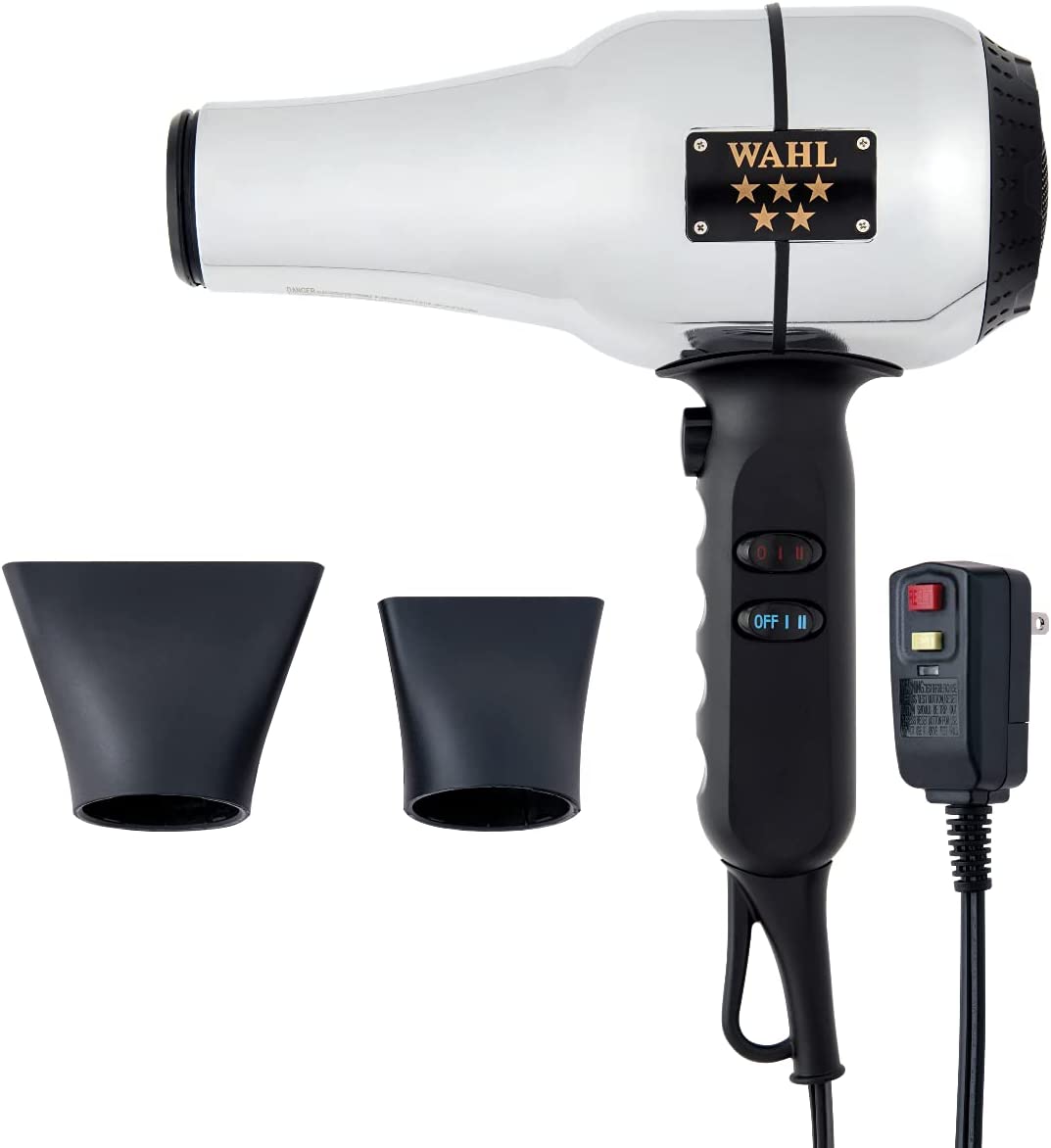 Wahl Professional 5-Star Ionic Retro-Chrome Design Hair Dryer