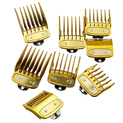 8 Pieces Clipper Guards Gold