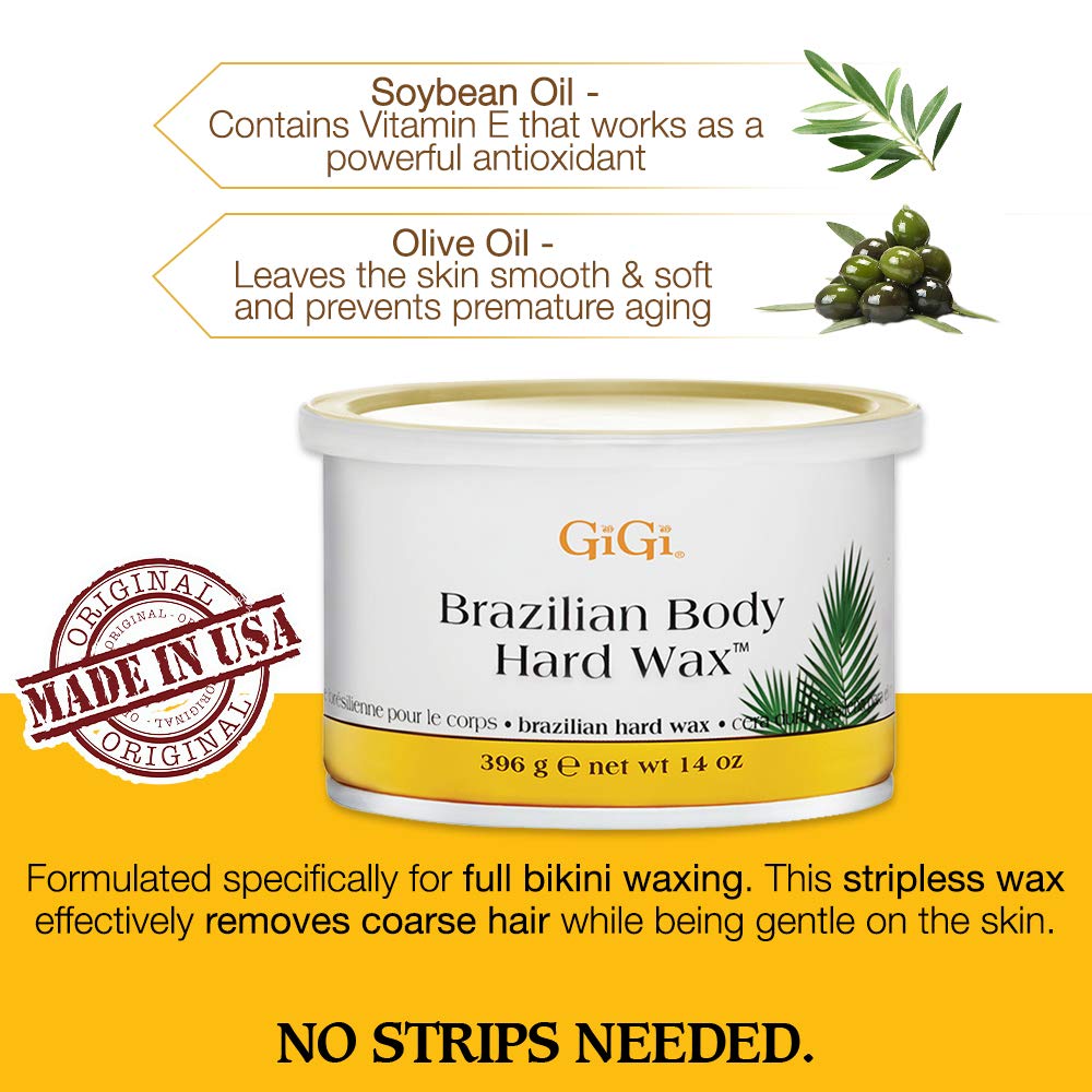 GiGi Brazilian Body Hard Wax 14oz