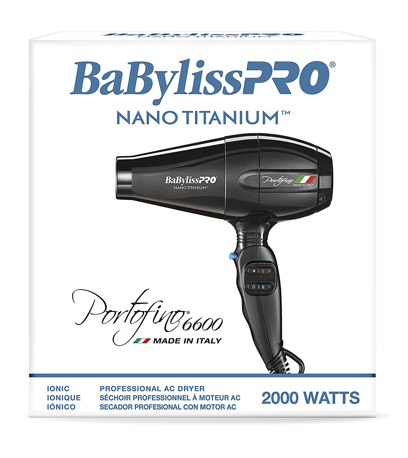 BaByliss PRO Volare Ferrari Hair Dryer V1 Black