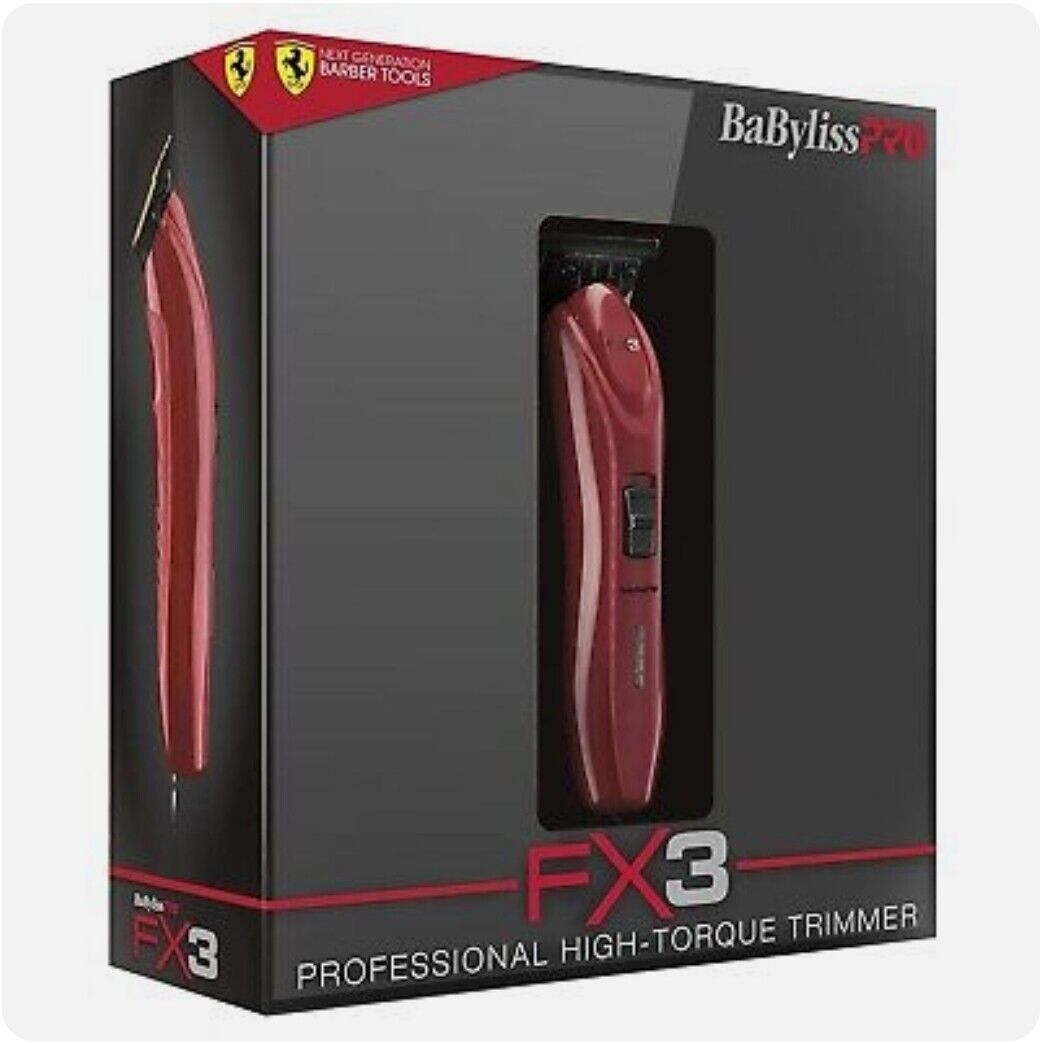 BaByliss Cordless Trimmer Red FX3