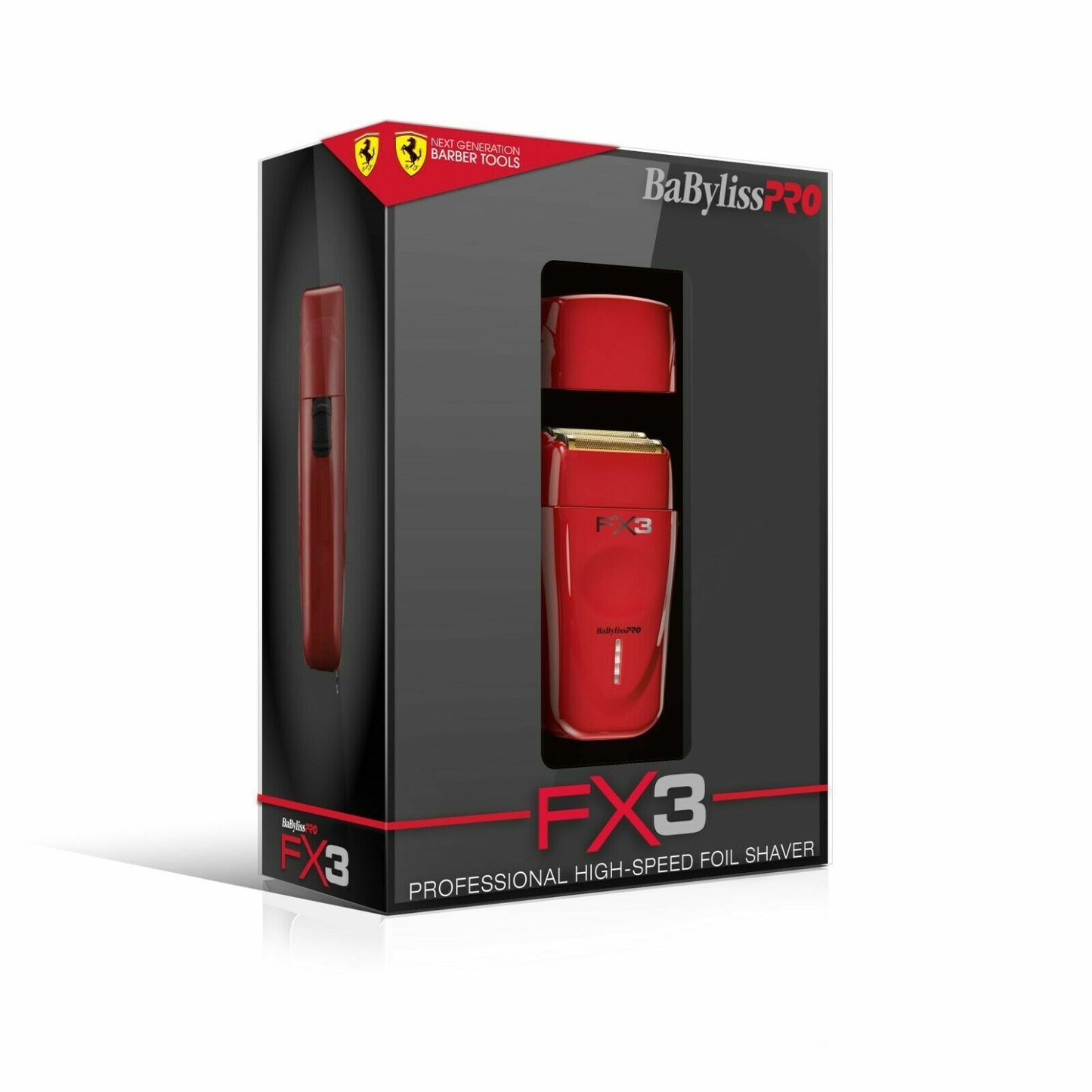 BaByliss FX3 Ferrari Shaver Red