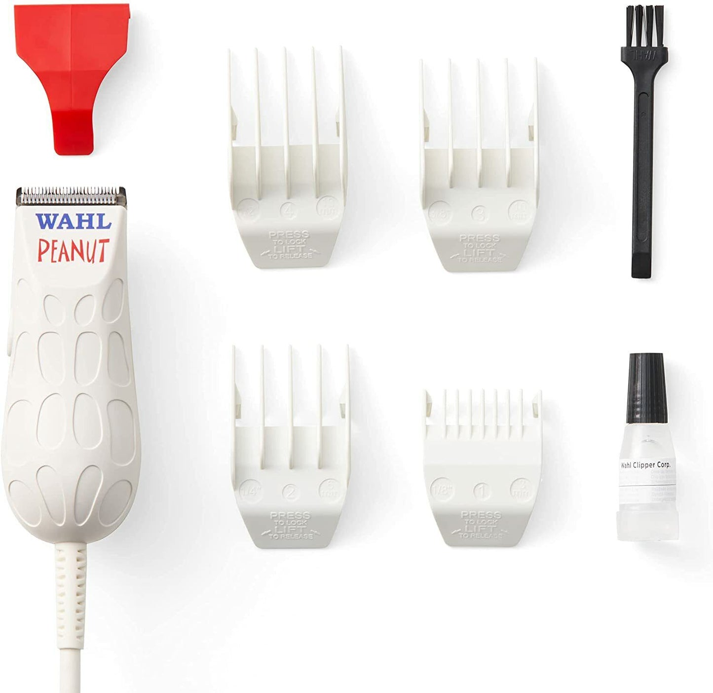 Wahl Peanut Corded Trimmer White 8655