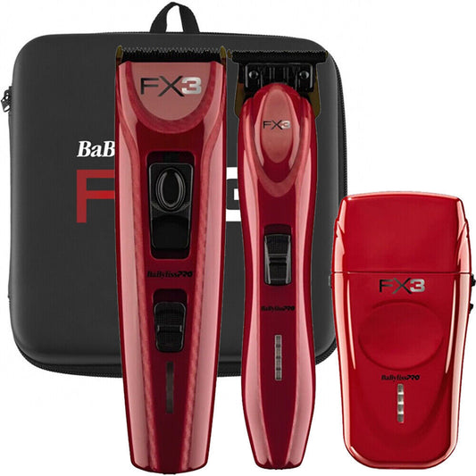 Babyliss FX3  Collection Bundle Red