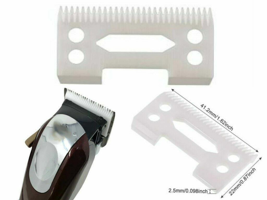 Ceramic Wahl Clipper Blade White