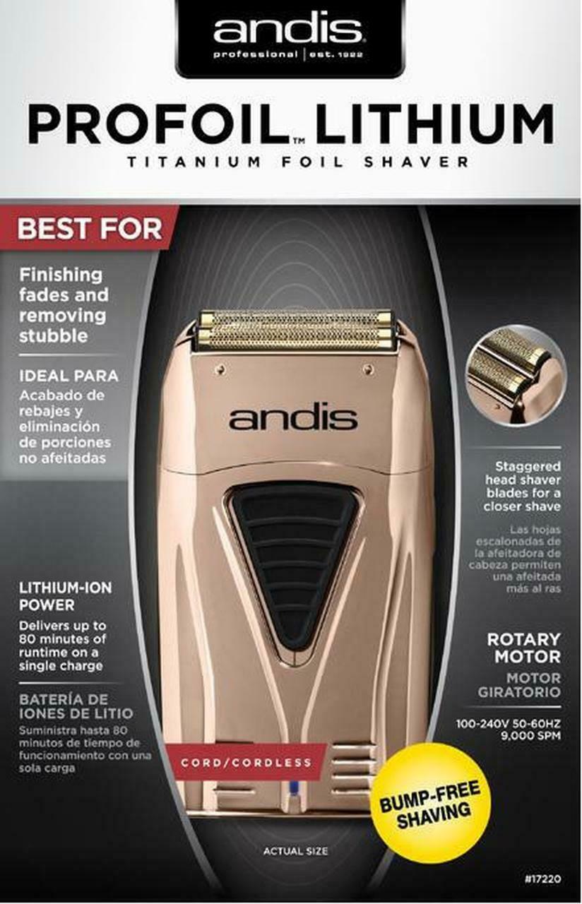 Andis Titanium Foil Shaver 17220