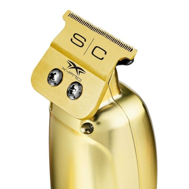 S|C Saber Cordless Trimmer Gold / Bonus One S|C Power Ride Corded Hair Clipper Free