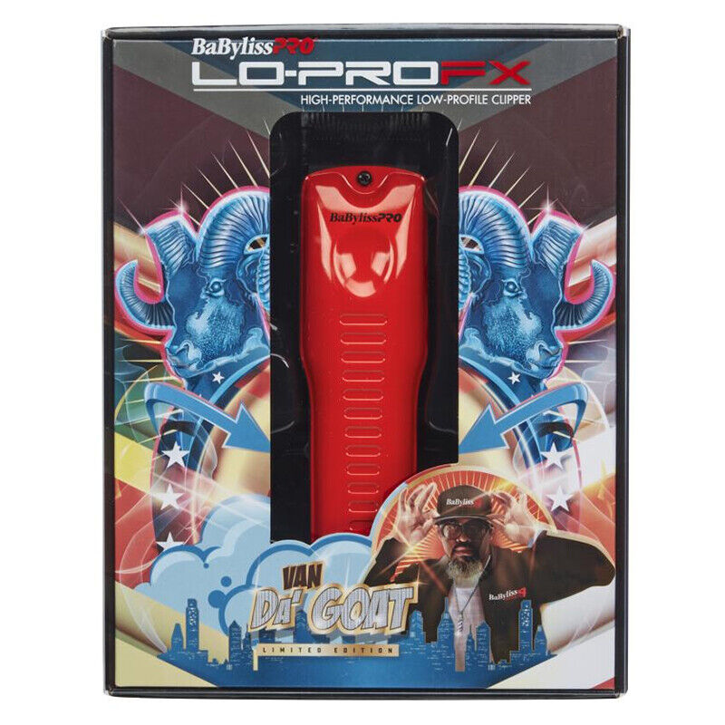 BaByliss LoPro FX Influencer Limited Edition Red Clipper