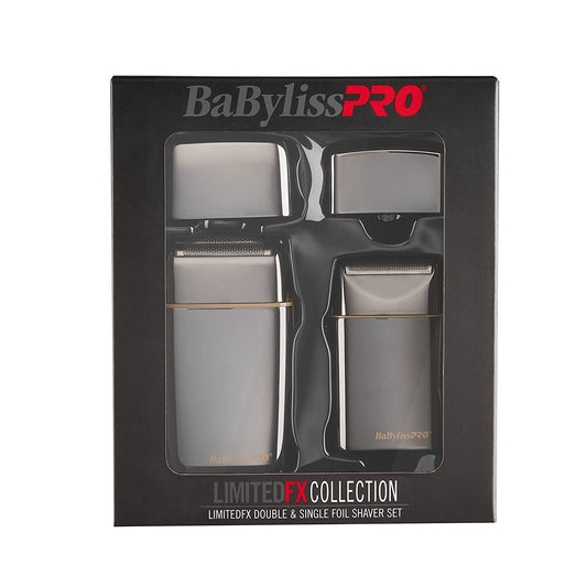 BaByliss PRO Gunmetal Double & Single Foil Shaver