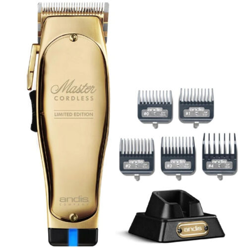 Andis Master Cordless Clipper Gold Edition