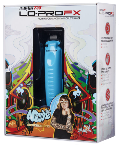 BaByliss LoPro FX Influencer Limited Edition Blue Trimmer